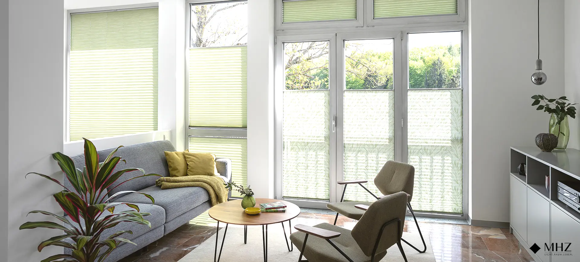Plissee MHZ Pforzheim Rau-Raumdesign