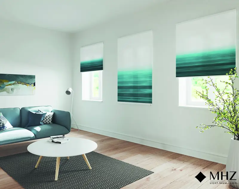 Wabenplissee MHZ-Pforzheim Rau-Raumdesign